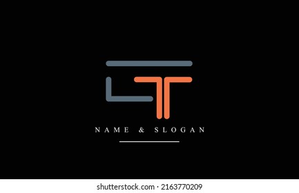 TG, GT, T, G abstract letters logo monogram