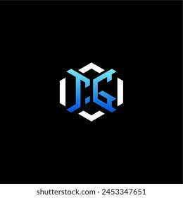 TG initial gaming concept ideas for esport team, twitch, streamer and gamer