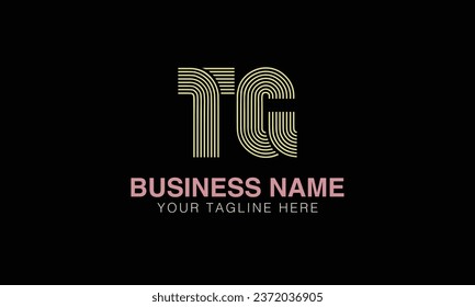 TG initial logo | initial based abstract modern minimal creative logo, vector template image. luxury logotype , real estate homie . typography . initials 