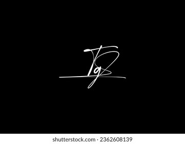 TG Initial logo design and minimalist logo