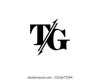 TG initials logo sliced