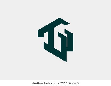 TG letter company name logo