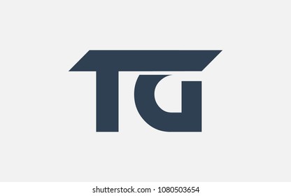 TG letter Initial Logo Design Unique Classy Trendy