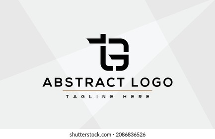 tg Letter Logo Design. Initial letters tg logo icon. 