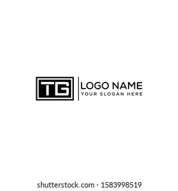 TG letter logo design template for you brand/company