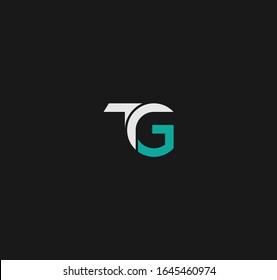 TG lettering for logo and icons