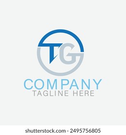  Colección de Plantilla de diseño de logotipo TG Vector Gratis