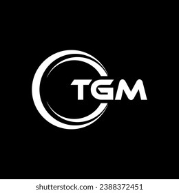 TGM Letter Logo Design, Inspiration for a Unique Identity. Modern Elegance and Creative Design. Watermark Your Success with the Striking this Logo.