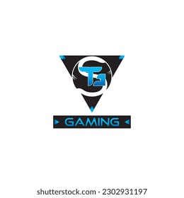 TGS Gaming Konzept Vectorlogo Design.
