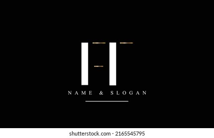 TH, HT, T, H abstract letters logo monogram