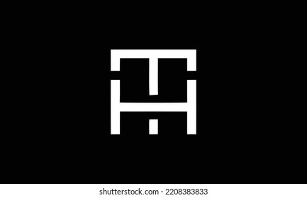 Th Ht T H Letter Logo Stock Vector (Royalty Free) 2208383833 | Shutterstock