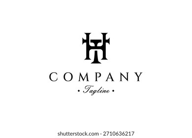TH, HT, T, H Monogramm Identity Letter Logo Design Inspiration