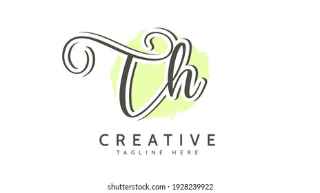 TH-Loop R-Initialen, Logo-Vektorgrafik