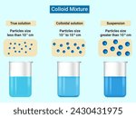 Th structure of Colloid Mixture