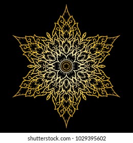 Thai ancient.Asian traditional art Design ( Lai Thai).mandala Vector,illustration for Travel in Thailand During vector.poster, greeting card, party invitation, banner other users