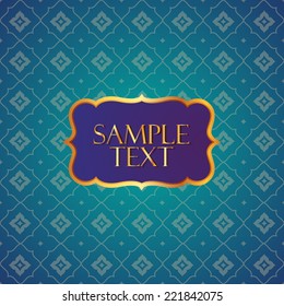 Thai Art Background vector