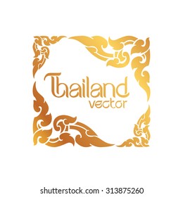Thai Art Background vector