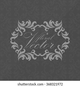 Thai Art floral vector