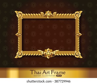 Thai Art Frame Border