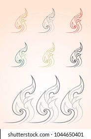 Thai art (Lai Thai)