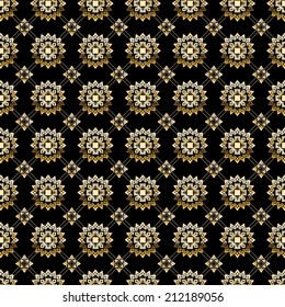 Thai art pattern vector