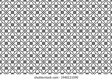 thai art seamless pattern for decorative