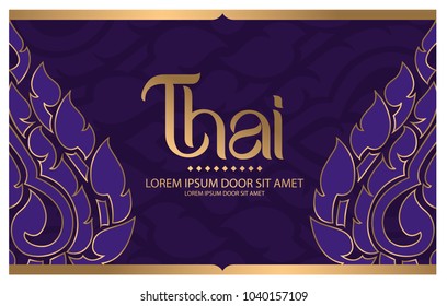Thai Art vector