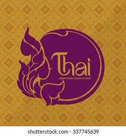 Thai Art  vector