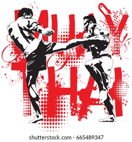 Thai Boxing Background