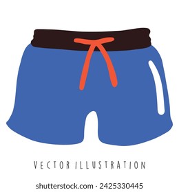 Thai Boxing pants vector illustration