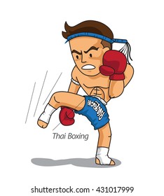 thai boxing sport fighter male 2