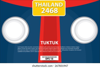 thai car poster