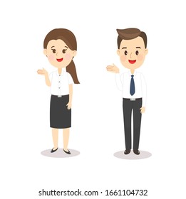 Thai College students Character Vector