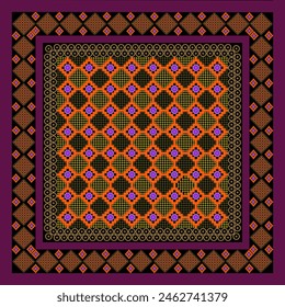 Thai Cultural Heritage hill tribe,Shop Northern Tribe Inspired Ikat Patterns,contemporary Indian,Scandinavian,Gypsy,Mexican, indigo,shibori.Pink gold, gold green.