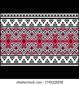  Thai Culture Fabric  Pattern - Vector