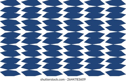 Thai culture patter, Seamless geometric double diamond pattern in two tone blue. blue diamond checkerboard, chessboard seamless Repeat seamless pattern design for fabric printing or background