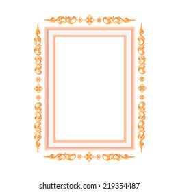 Thai elegant art frame