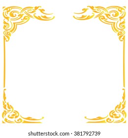 Thai elegant art frame