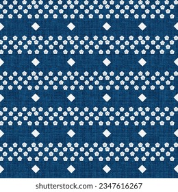 Patrón de tela tailandesa sobre un fondo azul para hacer patrones en ropa, faldas, pantalones