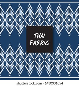 Thai fabric pattern.Wallpaper, Abstract background,Tablecloths, Clothes, Shirts, Dresses, Bedding, Blankets and other textile products-EPS10