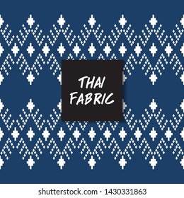 Thai Fabric Pattern.Wallpaper, Abstract Background,Tablecloths, Clothes, Shirts, Dresses, Bedding, Blankets And Other Textile Products-EPS10