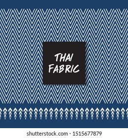 Thai fabric pattern.Wallpaper, Abstract background,Tablecloths, Clothes, Shirts, Dresses, Bedding, Blankets and other textile products-EPS10