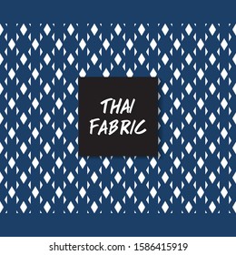 Thai fabric pattern.Wallpaper, Abstract background,Tablecloths, Clothes, Shirts, Dresses, Bedding, Blankets and other textile products-EPS10