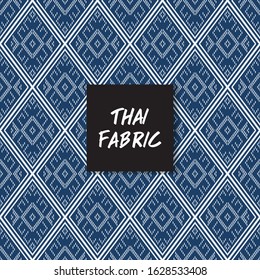Thai fabric pattern.Wallpaper, Abstract background,Tablecloths, Clothes, Shirts, Dresses, Bedding, Blankets and other textile products-EPS10