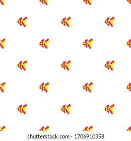 Thai fish. Background for printing on fabric or wallpaper.