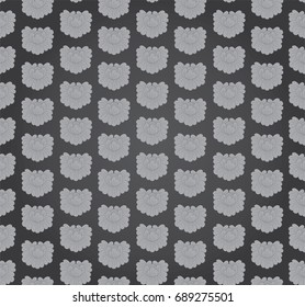 Thai flower pattern seamless. The flower of Thai arts.