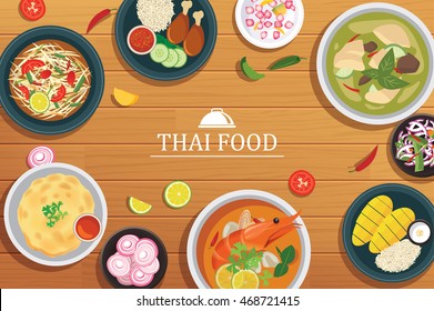 36,357 Thai food illustrations Images, Stock Photos & Vectors ...