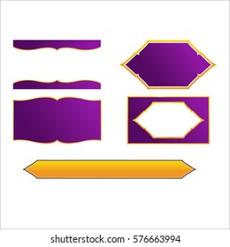 Thai Frame Border Design Style Vector