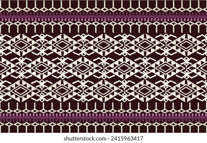 Patrón tailandés de Isan. Negro, rojo, azul, rosado, Diseño a petición, portada de libros, bufanda, salón