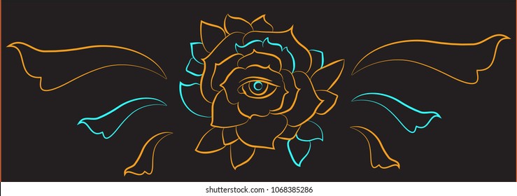 thai land EYE Flower 